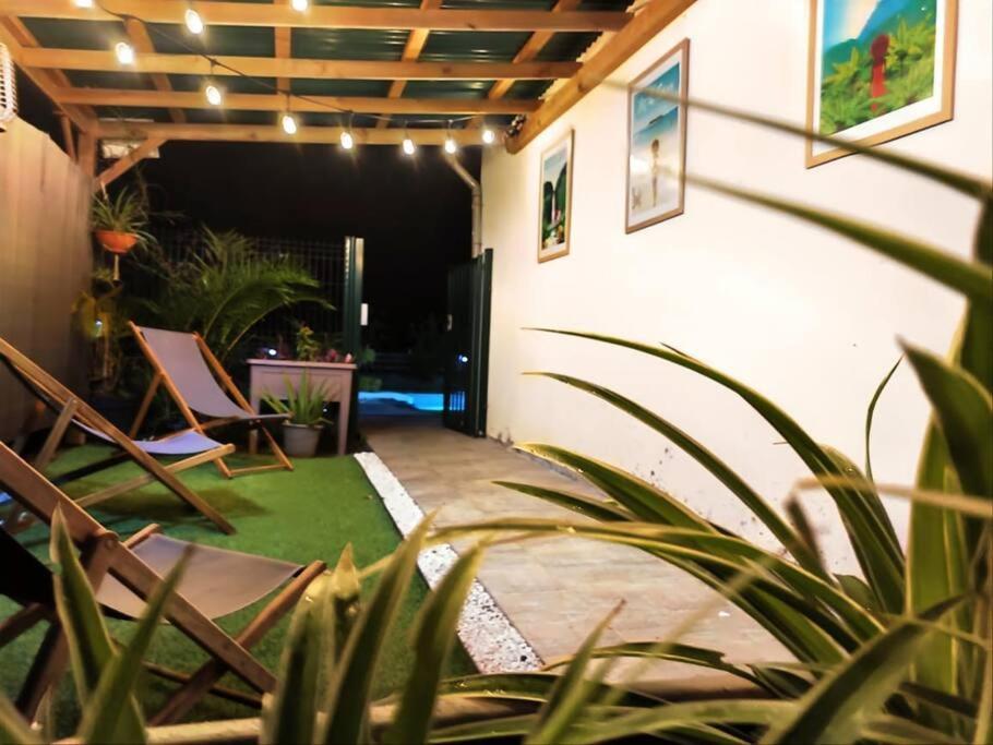 Villa Oneway, Piscine Privee, Classee 3 Etoiles Sainte-Rose Extérieur photo